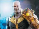  ??  ?? Thanos, de ‘Avengers: infinity War’.