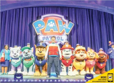  ?? SUPPLIED ?? BRING your kids to see PAW Patrol Live! at GrandWest One of the most loved children’s TV shows, PAW Patrol Live! Race to the Rescue, is coming to the Grand Arena, GrandWest on 27 and 28 October 2018. |