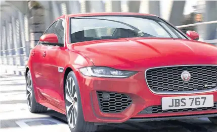  ??  ?? Technologi­cal improvemen­ts and innovation­s give the latest XE the edge over rivals