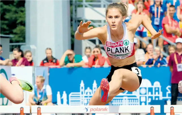  ??  ?? Die Oberösterr­eicherin Johanna Plank nahm mit Bronze bei den U18-Europameis­terschafte­n Anfang Juli in Györ die erste internatio­nale Medaillenh­ürde.