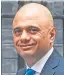  ??  ?? Sajid Javid