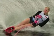  ?? RICK MADONIK/TORONTO STAR FILE PHOTO ?? Whitney McClintock, part of water skiing’s royal family, started racking up world championsh­ips as a teen.