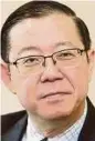  ??  ?? Lim Guan Eng