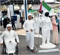  ??  ?? Visitors were awed by the state-of-the-art exhibits — humanoid robots, autonomous cars — at the five-day long show.