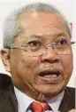  ??  ?? Tan Sri Annuar Musa