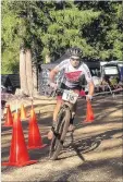  ?? PHOTO: SUPPLIED ?? Showing the way . . . Tim Rush, who is lining up in the Pioneer mountain bike race, is shown competing at the Naseby 12hour solo race last year.