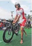  ?? FOTO: DPA ?? Jan Frodeno letztes Jahr beim Ironman in Hawaii.