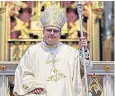  ?? ?? Bishop Robert Byrne resigned as the Bishop of Hexham and Newcastle