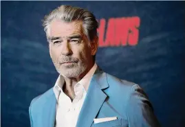  ?? Chris Pizzello/Associated Press ?? Actor Pierce Brosnan faces two federal citations and a court date for allegedly stepping out of bounds in a thermal area at Yellowston­e National Park.