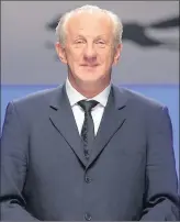  ??  ?? Irish designer Paul Costelloe, slammed for claiming size 16 models ‘wouldn’t be good for business.’