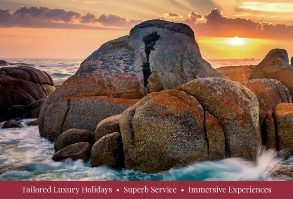  ??  ?? Tailored Luxury Holidays • Superb Service • Immersive Experience­s