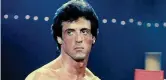  ?? ?? Cult Sylvester Stallone, oggi 76enne. all’epoca del primo Rocky, nel 1976