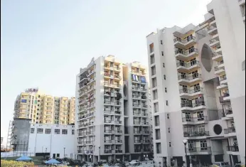  ?? HT PHOTO ?? The state real estate regulatory authority has full jurisdicti­on over developers who applied for and got completion certificat­e after the publicatio­n of the Rera rules.