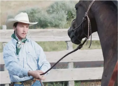  ?? SONY PICTURES CLASSICS ?? Brady Jandreau stars as a character based on himself in “The Rider.”