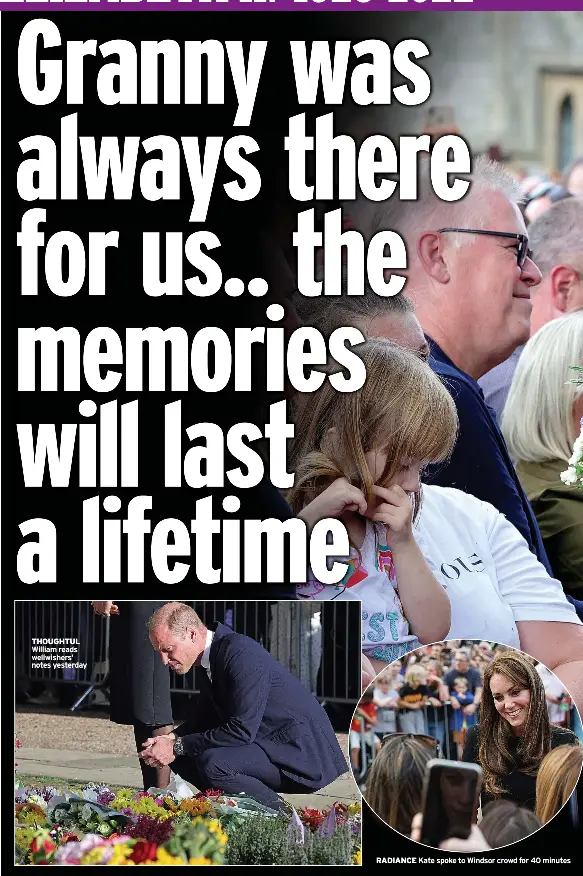 Granny was always there for us.. the memories will last a lifetime