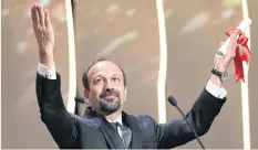  ?? ?? Iranian director Asghar Farhadi.