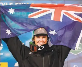  ?? DARKO BANDIC — THE ASSOCIATED PRESS ?? Australia’s Scotty James is the gold medal favorite in the Olympic half-pipe competitio­n.