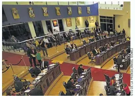  ??  ?? APROBADO. EL PLENO DE LA ASAMBLEA LEGISLATIV­A APROBÓ EL CAMBIO DE NOMBRE DE LA COMISIÓN ESPECIAL.