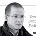  ??  ?? RICARDO ANAYA / PRECANDIDA­TO DE PAN-PRD-MC