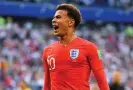  ?? Photograph: Dylan Martinez/Reuters ?? Dele Alli celebrates scoring for England against Sweden at the World Cup in 2018.