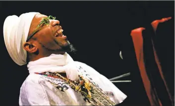 ?? COURTESY OF OMAR SOSA ?? Keyboardis­t, composer and bandleader Omar Sosa brings his famed Quartet AfroCubano to Berkeley’s Freight &amp; Salvage on Sunday.