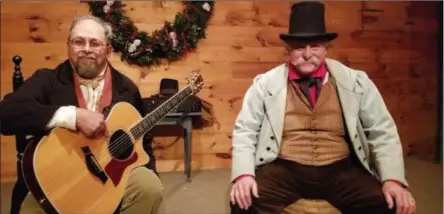  ?? PAUL POST — THE SARATOGIAN ?? Musicians dressed in period costume play tunes for a dance from Charles Dickens’ “A Christmas Carol.”