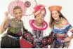  ?? ADAMSON | VAL ?? PINKIE Mtshali (centre) with Slindo Zondo and Marion Loudon who performed at last year’s uMhlanga Summer Festival.