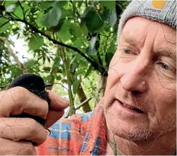  ??  ?? Bird expert Shaun O’Connor ‘‘understood that if humanity does not live in harmony with nature, we are not going to survive as a species’’, Al Morrison, his former boss at DOC, said at his funeral.