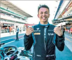  ??  ?? EL ÚLTIMO. Con Albon se completa la parrilla de la F1 en 2019.