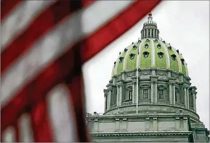  ?? ASSOCIATED PRESS ?? The Pennsylvan­ia State Capitol Building.