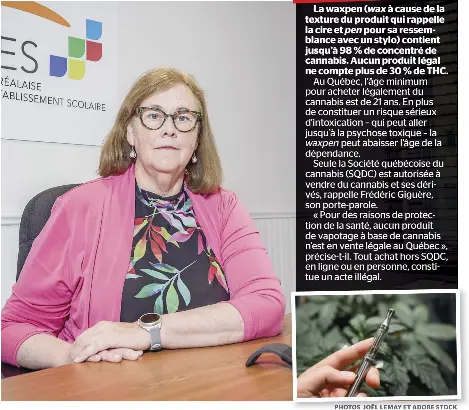 Le fléau de la waxpen inquiète dans les écoles secondaire­s - PressReader