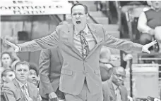  ?? PETER AIKEN, USA TODAY SPORTS ?? Wichita State coach Gregg Marshall has a 261-90 record in 10 seasons at the school.