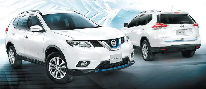  ?? ESPECIAL ?? Diseño atractivo y prestacion­es sobresalie­ntes en la Nissan X-Trail hybrid.