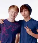  ??  ?? SAM and Colby