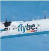  ??  ?? Flybe is looking at cutting costs and flight capacity.