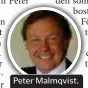 ?? PRESSBILD ?? Peter Malmqvist.