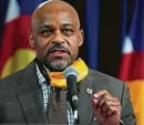  ?? David Zalubowski / Associated Press ?? Denver Mayor Michael Hancock is among high-profile Democrats who have traveled against their own advice.