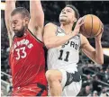  ??  ?? W 110-106 Jan. 26 @Spurs Marc Gasol/Bryn Forbes