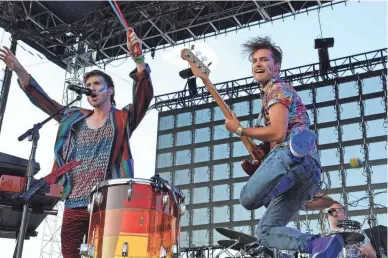  ?? ENQUIRER FILE ?? Walk the Moon is a headlining set at the new music festival.