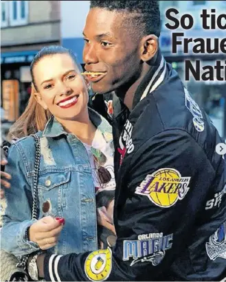  ?? INSTAGRAM ?? Seit über zwei Jahren sind Breel Embolo und Naomi ein Paar.