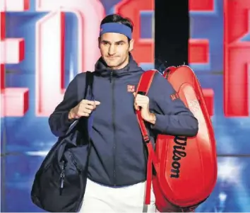  ?? GETTY ?? Roger Federers Jahr begann mit dem Sieg in Melbourne und endete mühevoll in London.
