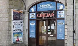  ?? ?? Screenwrit­er Watt, right, laments the closure of Aberdeen’s Belmont Filmhouse.