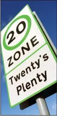  ??  ?? The proposal to roll out new 20mph zones in Partick has been welcomed