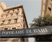  ??  ?? Banca popolare di Bari.
IMAGOECONO­MICA
Le trattative con Bruxelles sulle modalità del salvataggi­o