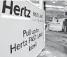  ?? JEFF MARTIN AP ?? Hertz filed for bankruptcy protection in May.