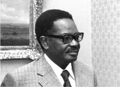  ??  ?? PRIMEIRO PRESIDENTE DE ANGOLA, ANTÓNIO AGOSTINHO NETO