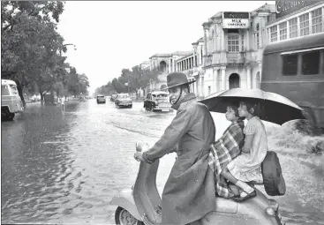  ?? HT FILE PHOTO ?? Oldtimers say monsoon was much more than waterloggi­ng, potholes and traffic jams for the residents of Delhi.