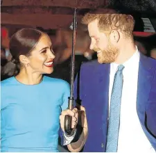  ?? PHOTO: PA ?? True happiness:
Meghan and Harry are right to have taken control of their lives and quit the British royal family.