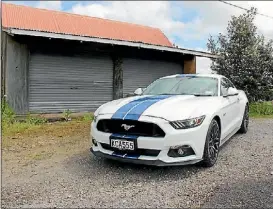  ?? TOM DILLANE/FAIRFAX NZ ?? Pre-orders for the first factory made right-hand drive Ford Mustangs have been unpreceden­ted for an imported car to NZ.