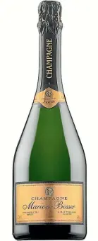  ??  ?? Champagne Marion Bosser Premier Cru Millesime Extra Brut 2008